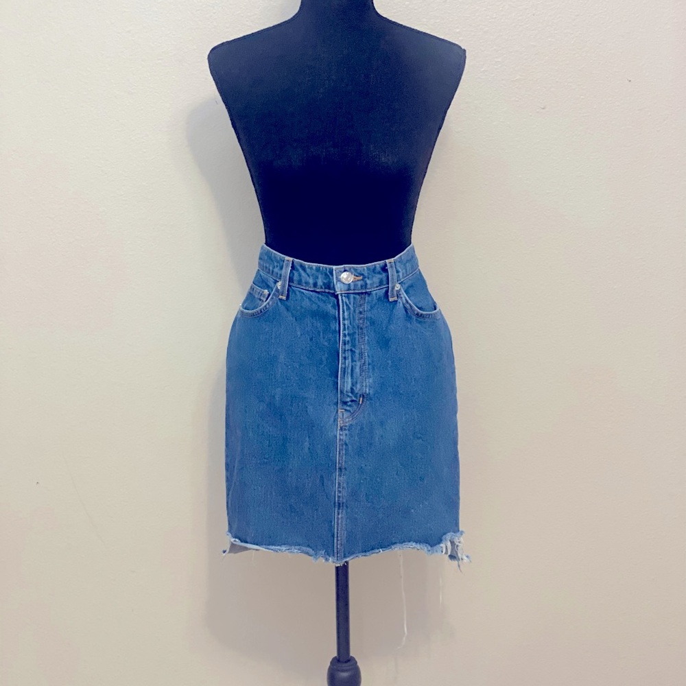 Blue Jean Skirt by DTLA Brand Jeans.